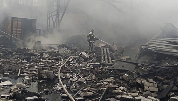 Под Рязанью при пожаре в пороховом цехе погибли 16 человек