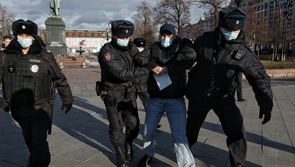 В Москве задержано 18 человек в день несогласованного «Русского марша»
