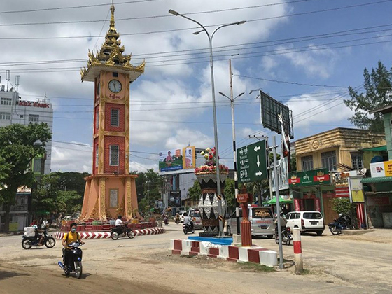 В Мьянме произошло землетрясение