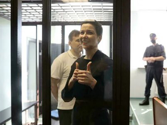 В Минске начался суд над Марией Колесниковой и Максимом Знаком