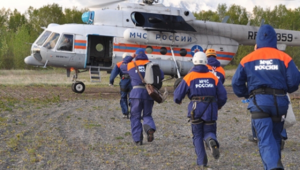 На Камчатке потерпел крушение вертолет Ми-8, восемь человек удалось спасти